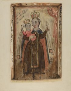 Retablo (Our Lady of Carmel) 作者 莫德瓦莱