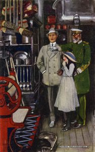 巴格达之行：Top Flat Ironmongery Department（彩色石版画） 作者 莫里斯（后）格里芬哈根（Greiffenhagen）
