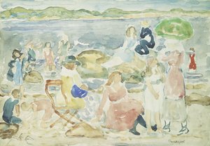 沙滩一日游 作者 莫里斯·巴西·普伦德加斯特