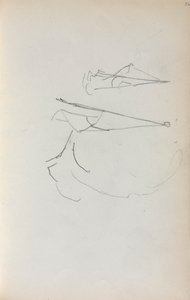 意大利素描本：《帆》，第1898-1899页，第36页。 作者 莫里斯·巴西·普伦德加斯特