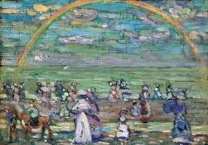 彩虹，1905年 作者 莫里斯·巴西·普伦德加斯特