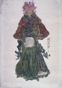 红角》，约 1900 年（纸上单版画） 作者 莫里斯·巴西·普伦德加斯特