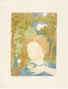 态度从容而贞洁，《爱》第二版 作者 莫里斯·丹尼斯（Maurice Denis）