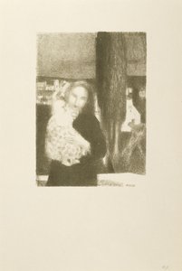 Maternite au cypres（柏树下的母子） 作者 莫里斯·丹尼斯（Maurice Denis）