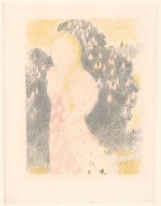 花丛前的女孩
Les crépuscules ont une douceur（作品名称）
爱的表现（系列名称）
爱（系列名称） 作者 莫里斯·丹尼斯（Maurice Denis）