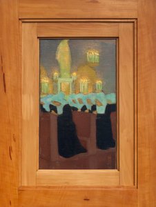 早晨弥撒（修女们祈祷） 作者 莫里斯·丹尼斯（Maurice Denis）