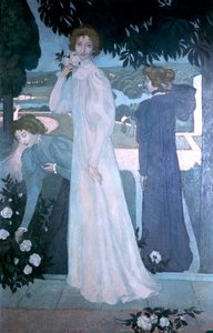 伊冯·罗洛的肖像，1897年 作者 莫里斯·丹尼斯（Maurice Denis）