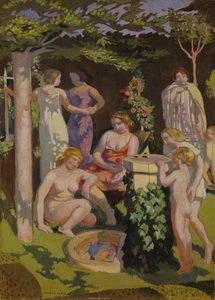 太阳表盘，1928年 作者 莫里斯·丹尼斯（Maurice Denis）