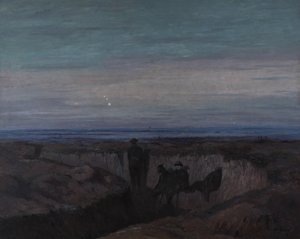 1918年在乌斯海沟上拂晓