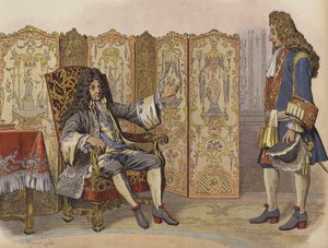 参观Marly的Villars到King Louis XIV 作者 莫里斯·勒卢瓦（Maurice Leloir）