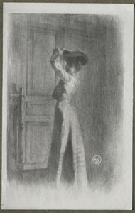 时尚女性，c。 1900年。