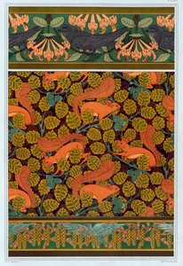 墙纸和边框的设计，出版。1897.