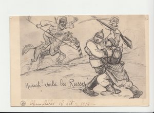 Postcard, Satirical in N & B 作者 莫里斯·拉迪格（Maurice Radiguet）