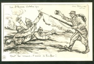 Postcard, Satirique en N & B 作者 莫里斯·拉迪格（Maurice Radiguet）
