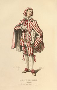 格罗斯-雷内的服装，约 1868 年（雕刻） 作者 莫里斯·桑德