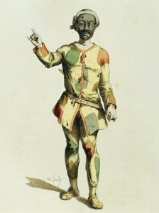 1570年的哈雷金，莫里斯-桑（1823-1889）著 作者 莫里斯·桑德