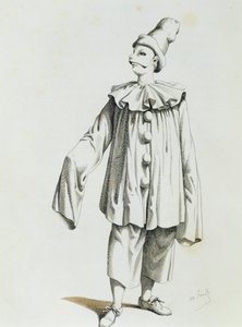 皮埃罗，莫里斯-桑（1823-1889）著 作者 Maurice Sand