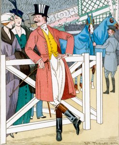 “Gazette du Bon Ton”：N. 4，不服从言论，为马术表演而举行
