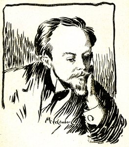 古斯塔夫-勒鲁瓦，约 1899 年（木板雕刻） 作者 莫里斯·沃尔特·埃德蒙·德·兰伯特