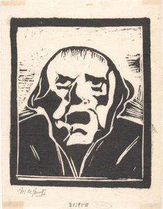 张嘴的人物 作者 Maurits de Groot（艺术家签名）