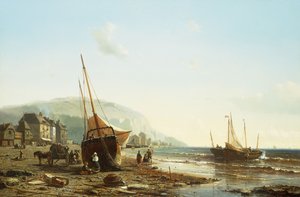 在诺曼底海岸， 作者 毛里兹·弗雷德里克·亨德里克·德·哈斯