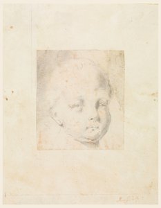 素描，研究：男孩的头部，1810-34