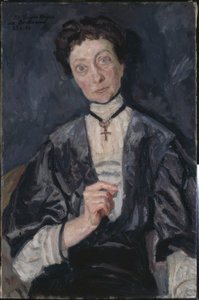 S.vom Hagen伯爵夫人的画像 作者 马克斯·贝克曼