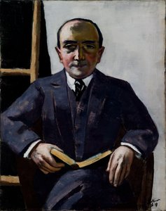 科特-格拉泽肖像 作者 马克斯·贝克曼