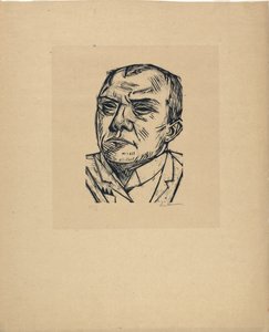 自画像 作者 马克斯·贝克曼