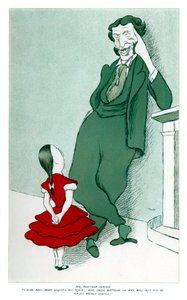 马修·阿诺德（1822-1888）和他的侄女，1904年。