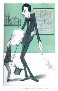 WB叶芝先生，向仙女皇后介绍乔治·摩尔先生，1904年