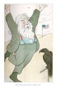 沃尔特·惠特曼（Walt Whitman），《煽动自由飞翔的鸟》，1904年。
