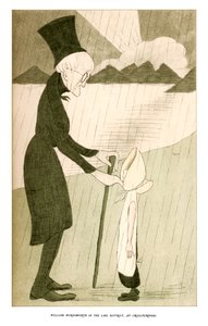 威廉·华兹华斯（William Wordsworth），1904年在十字路口的湖区。
