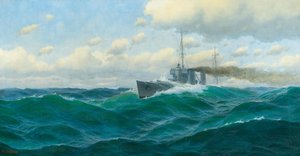 德语: Kanonenboot auf hoher See 公海上的炮艇