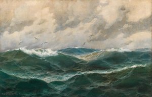 德语：海洋海事绘画 作者 马克斯·詹森