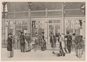 手套：地区，1880年。