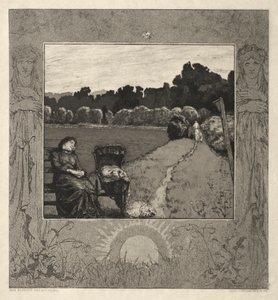 孩子，选自《论死亡》，第一部分，第十一号作品（Kind, Vom Tode, Erster Teil, Opus XI） 作者 马克斯·克林格