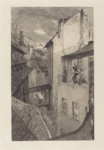 一个母亲我一个母亲我，1883年。 作者 马克斯·克林格