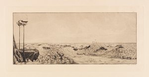 作品六，选自《关于发现手套的解析》，1881年。 作者 马克斯·克林格