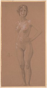 裸体站立 作者 马克斯·克林格