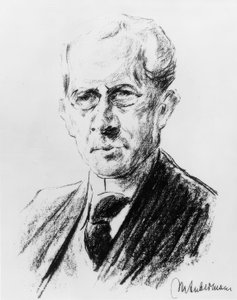 阿诺（Arno）木材-石板，作者：Max Liebermann 作者 马克斯·利伯曼