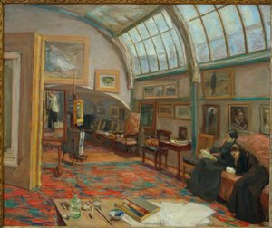 艺术家的工作室 作者 Max Liebermann
