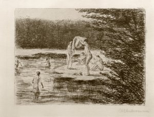 沐浴者男孩M.Liebermann 作者 马克斯·利伯曼