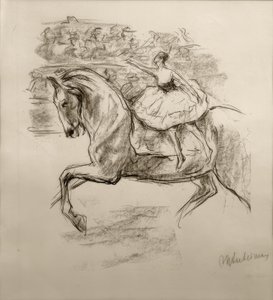 马戏团骑手M.Liebermann 作者 马克斯·利伯曼