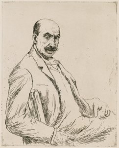自画像》，1906年。 作者 马克斯·利伯曼