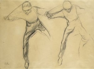两个男性人物 作者 马克斯·利伯曼