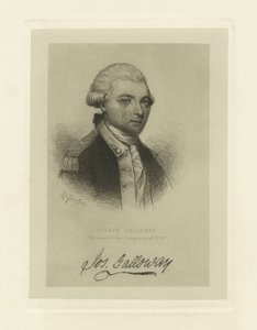 约瑟夫·加洛韦（Joseph Galloway），1774年国会议员，约1885年