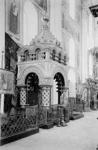 Minins墓在下诺夫哥罗德克里姆林宫的救世主大教堂里，俄罗斯，1896年。