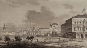 莫斯科克里姆林宫，建于1817年的大克里姆林宫