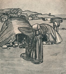 在Portes duDésert，摄于1920年，1923年